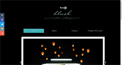 Desktop Screenshot of blushcustomweddings.com